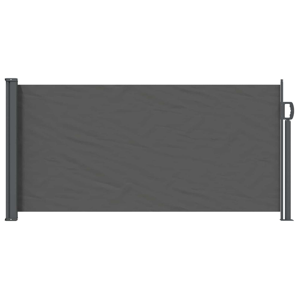 Ausziehbare Seitenmarkise Anthrazit 300x100 cm