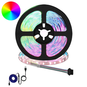 LED Streifen 2500 mm, Schwarz/Transparent
