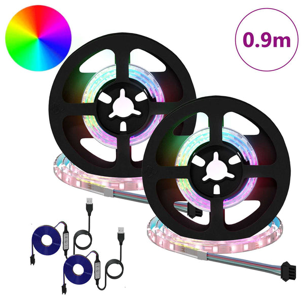 LED Streifen 450mm, 2er Set