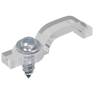 LED Streifen 2er Set, 4700 mm, Schwarz/Transparent
