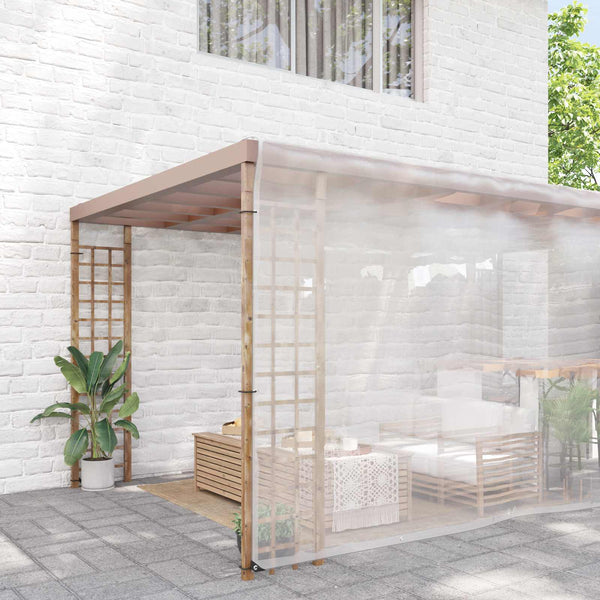 Transparente Pflanzenabdeckung 10x12m