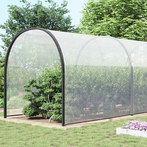 Transparente Pflanzenabdeckung 10x10m