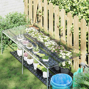 Transparente Pflanzenabdeckung 1x2m