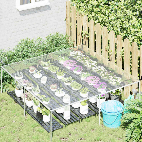 Transparente Pflanzenabdeckung 2x2m