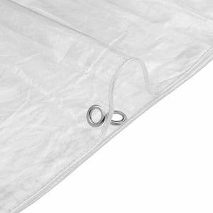Transparente Pflanzenabdeckung 4x6 m