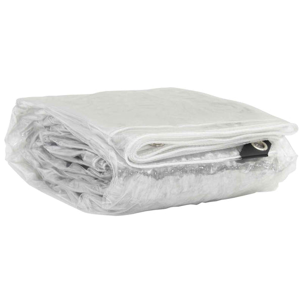 Transparente Pflanzenabdeckung 5x5m
