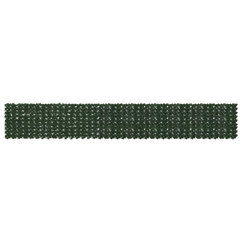Balkonsichtschutz Dunkelgrün 500x75 cm