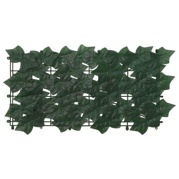 Balkonsichtschutz Dunkelgrün 500x75 cm