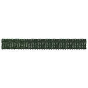 vidaXL Brise-vue de balcon à feuilles vert foncé 600 x 75 cm