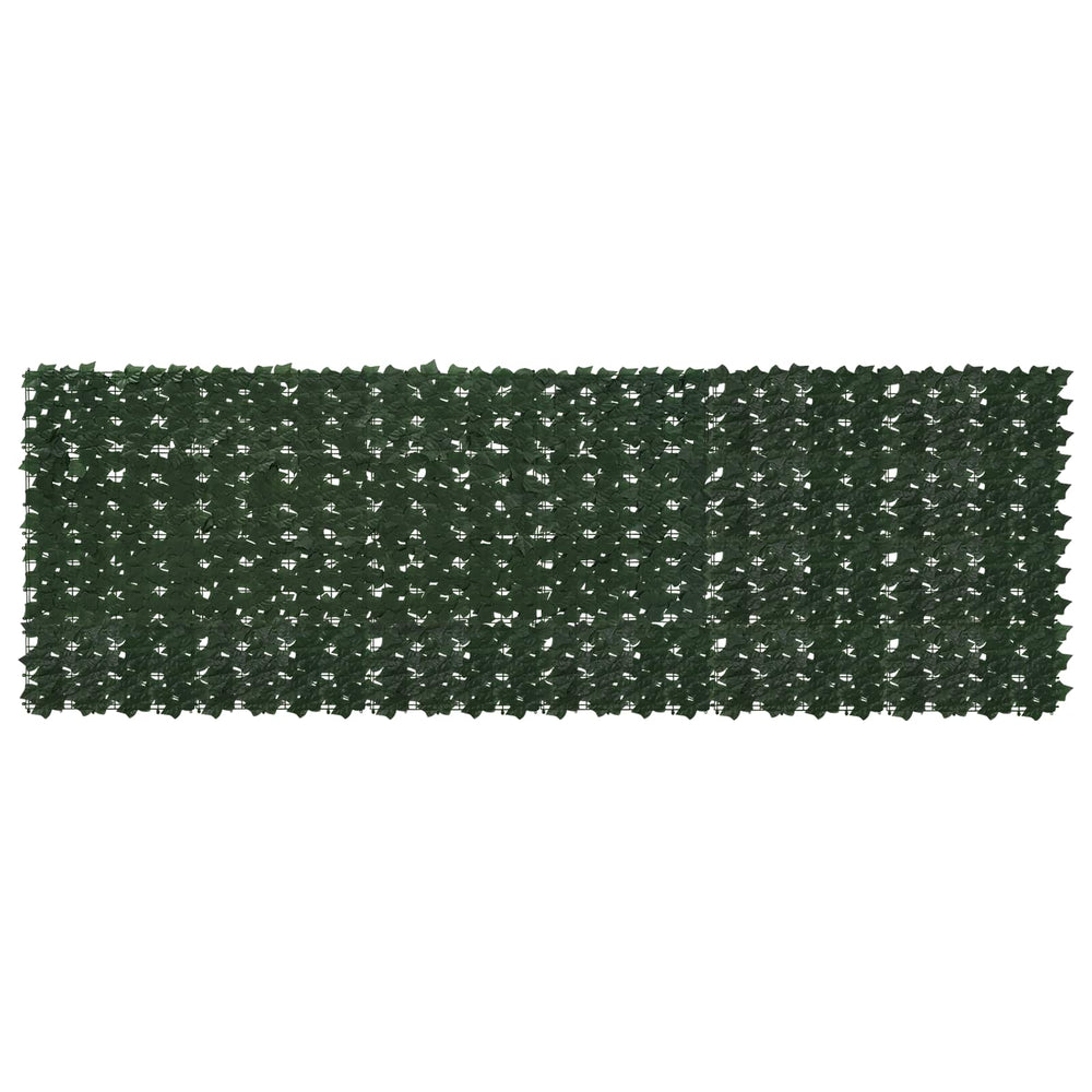 Balkonsichtschutz Dunkelgrün 300x100cm
