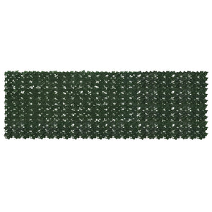 Balkonsichtschutz Dunkelgrün 300x100cm