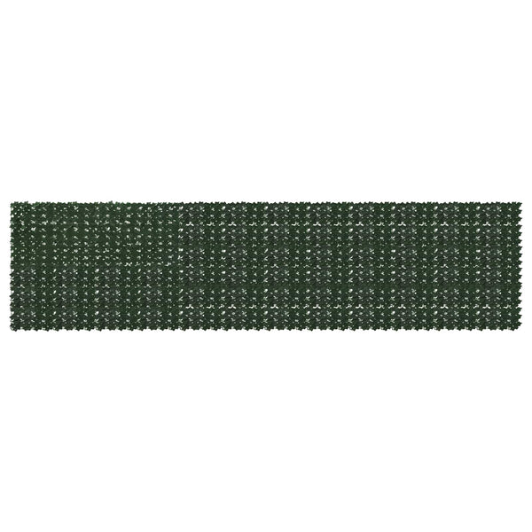Balkonsichtschutz Dunkelgrün 600x150 cm