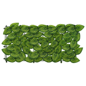 Balkonsichtschutz Blätter Grün Gelb 500x150 cm