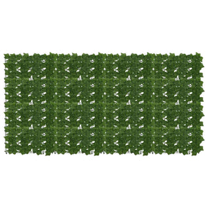 vidaXL Brise-vue balcon à feuilles Vert 200 x 100 cm