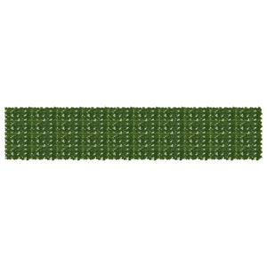 vidaXL Brise-vue balcon à feuilles Vert 500 x 100 cm