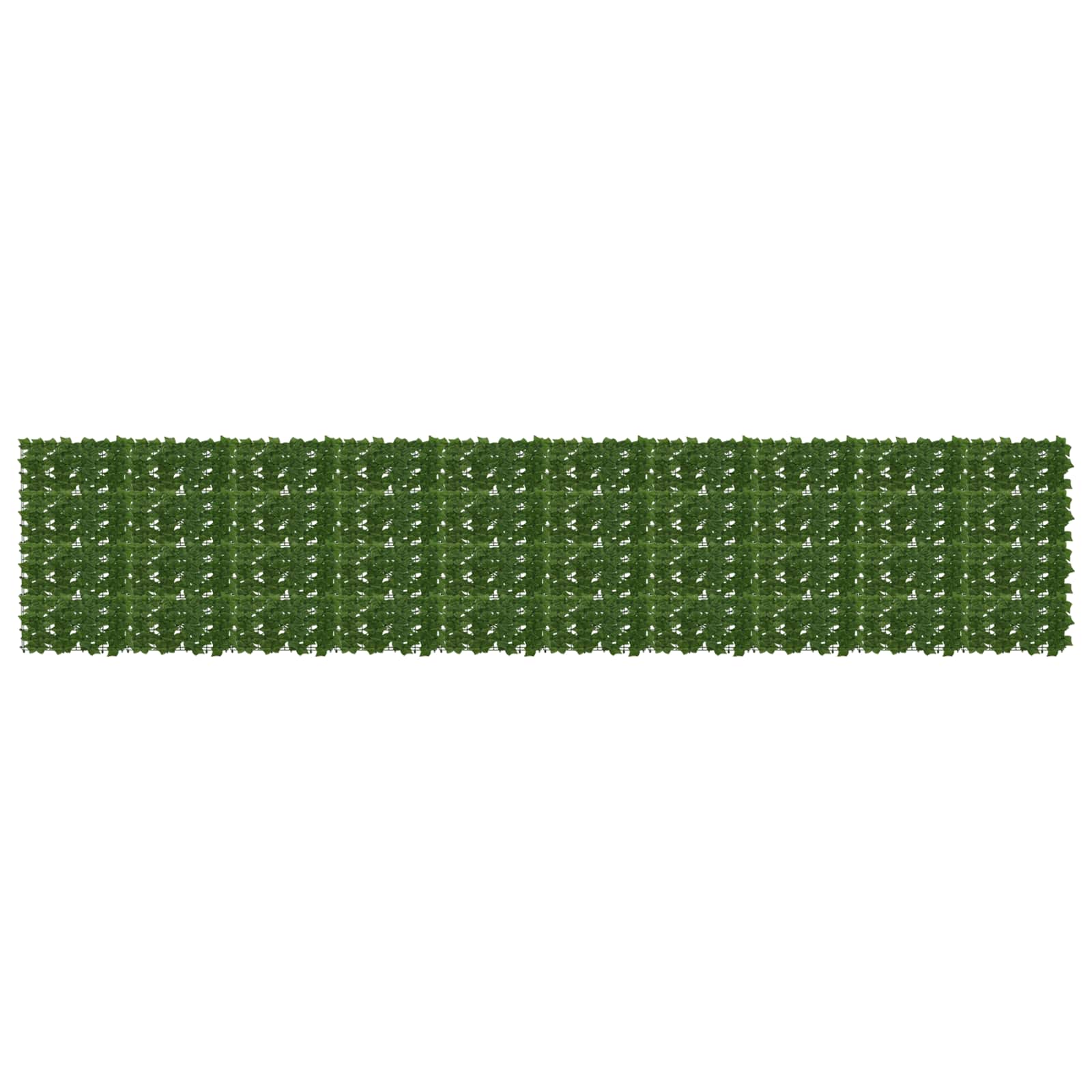 vidaXL Brise-vue balcon à feuilles Vert 500 x 100 cm