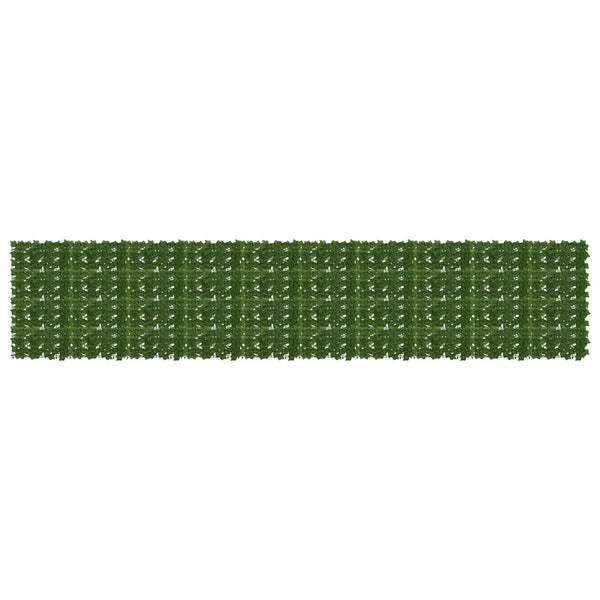 vidaXL Brise-vue balcon à feuilles Vert 500 x 100 cm