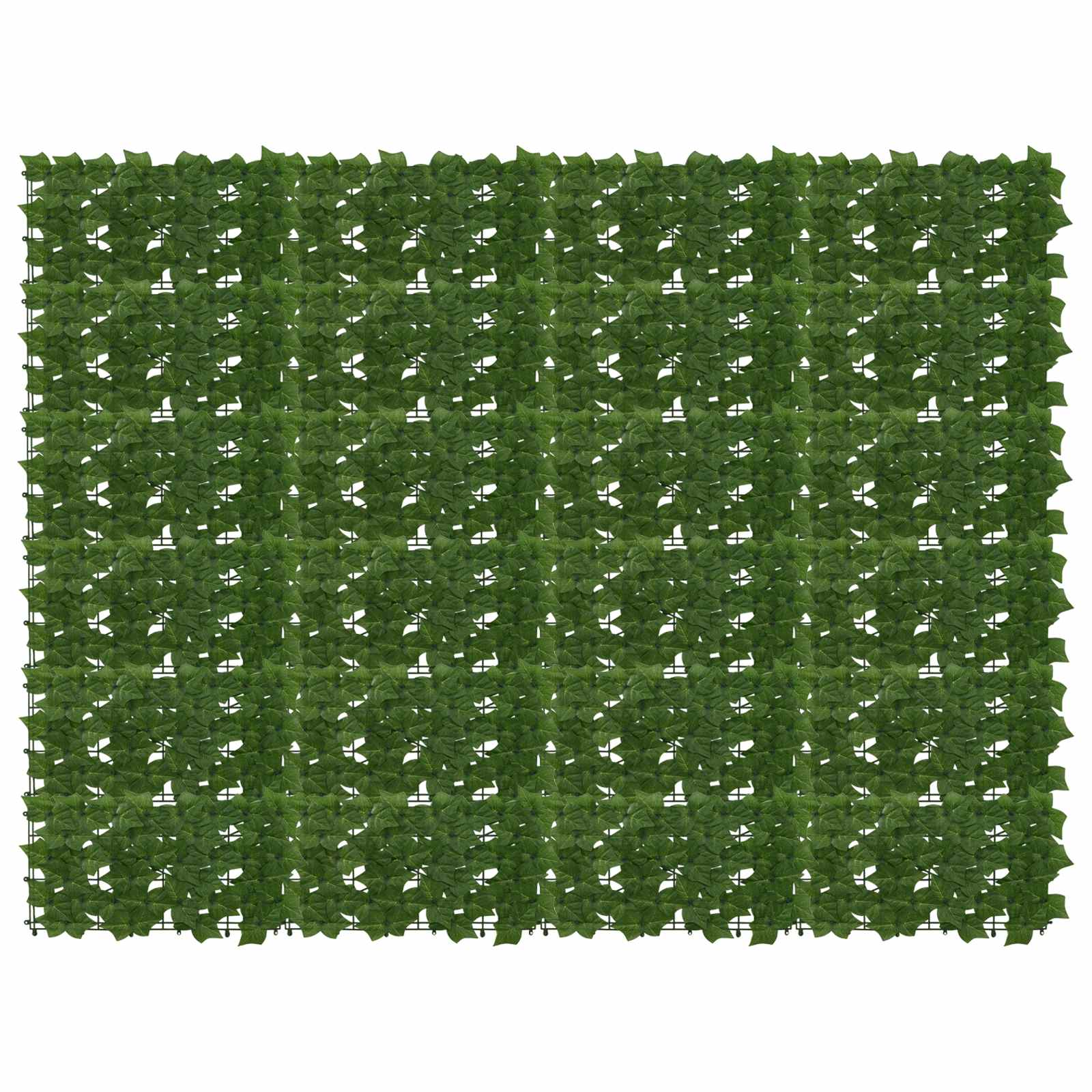 vidaXL Brise-vue de balcon à feuilles vert 200 x 150 cm