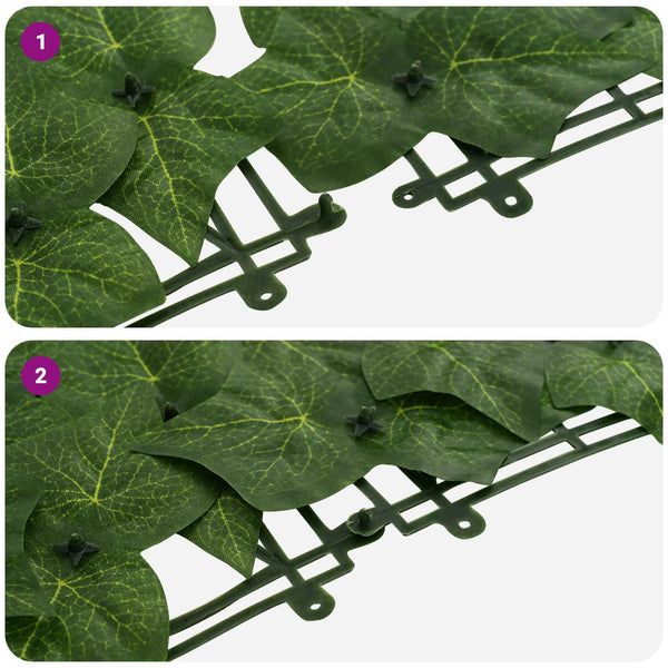vidaXL Brise-vue de balcon à feuilles Vert 400 x 150 cm