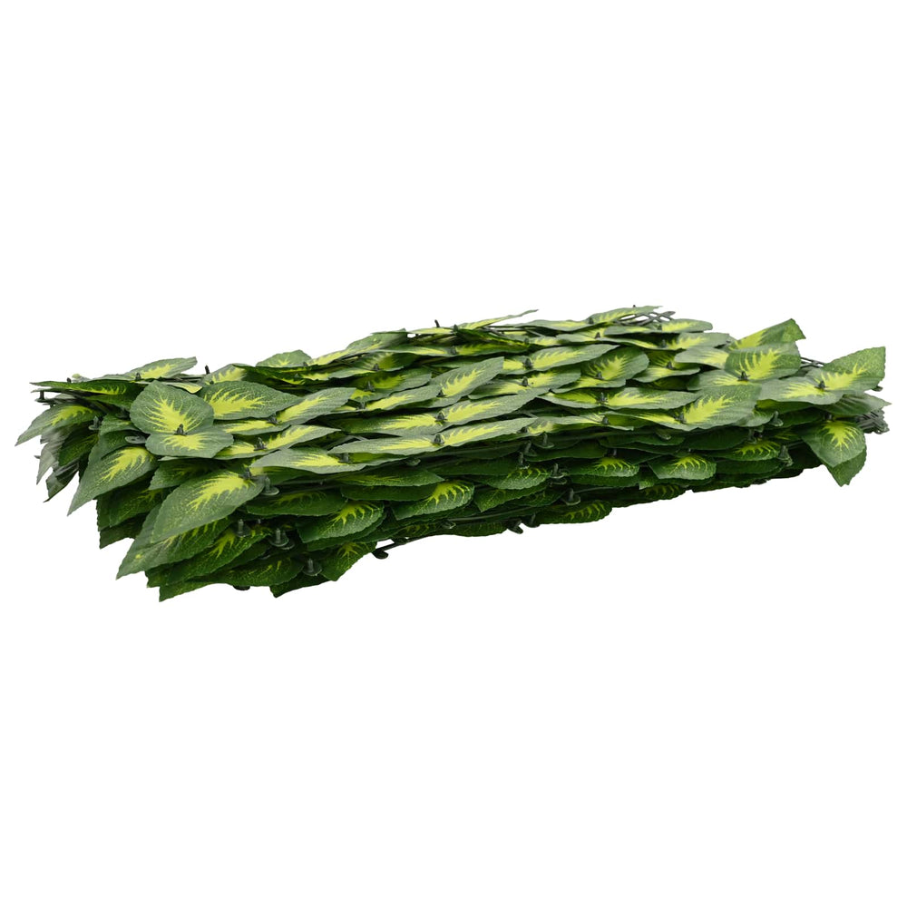 Balkonsichtschutz Grün/Gelb 300x75cm
