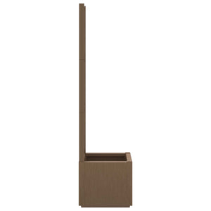 Gartenpflanzer mit Spalier, Braun, 140 cm