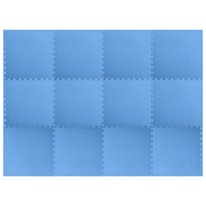 Pool Bodenteppich Blau 4,32 m² EVA-Schaum