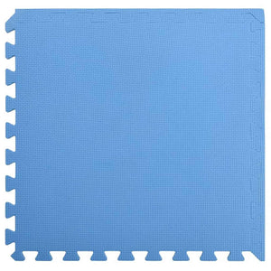 Pool Bodenteppich Blau 4,32 m² EVA-Schaum