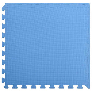 Pool Bodenteppich 24-teilig Blau 8,64 ㎡