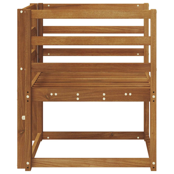 Akazie Massivholz Gartensofa