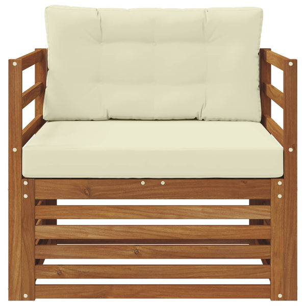 Outdoor Sofa Akazienholz Natur