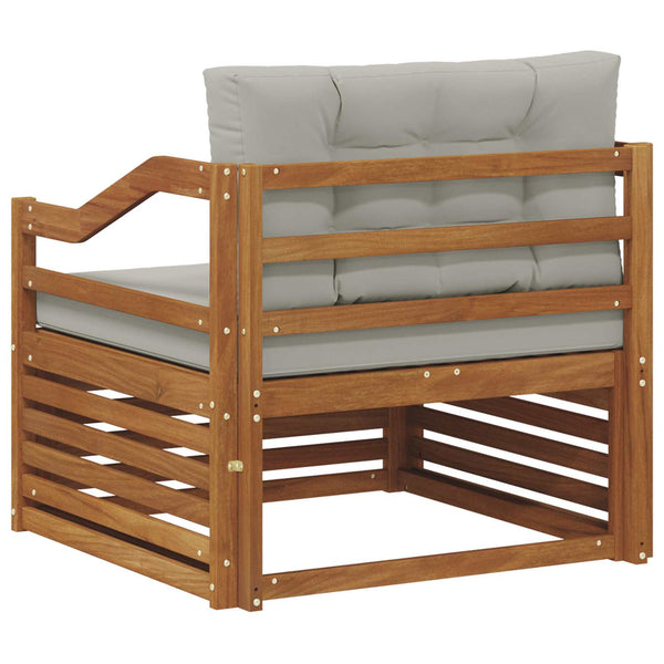 Akazie Outdoor Sofa, Hellgrau