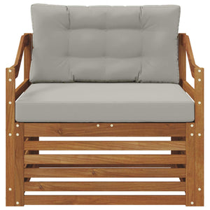 Akazie Outdoor Sofa, Hellgrau