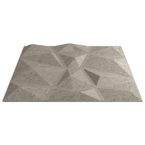 Betongraue Wandpaneele, 24 Stk. 50x50 cm