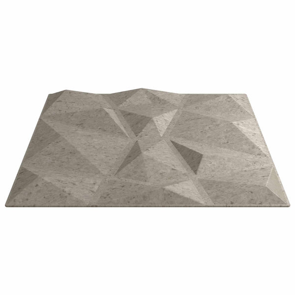Betongraue Wandpaneele, 24 Stk. 50x50 cm