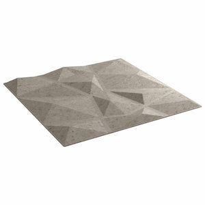 Betongraue Wandpaneele, 48 Stk. XPS-Schaum