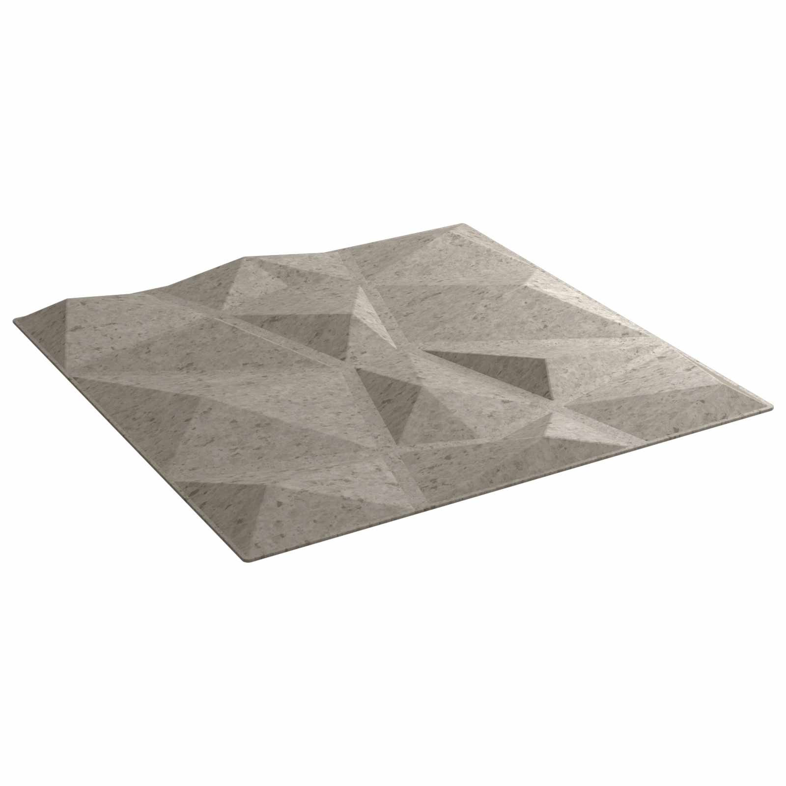 Betongraue Wandpaneele, 48 Stk. XPS-Schaum