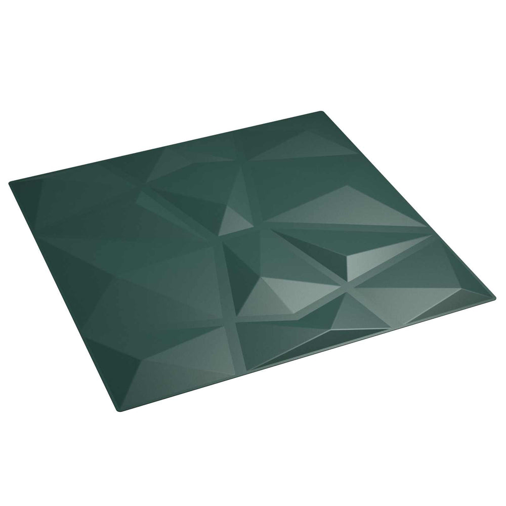 Grüne Wandpaneele 50x50 cm, 48 Stk.