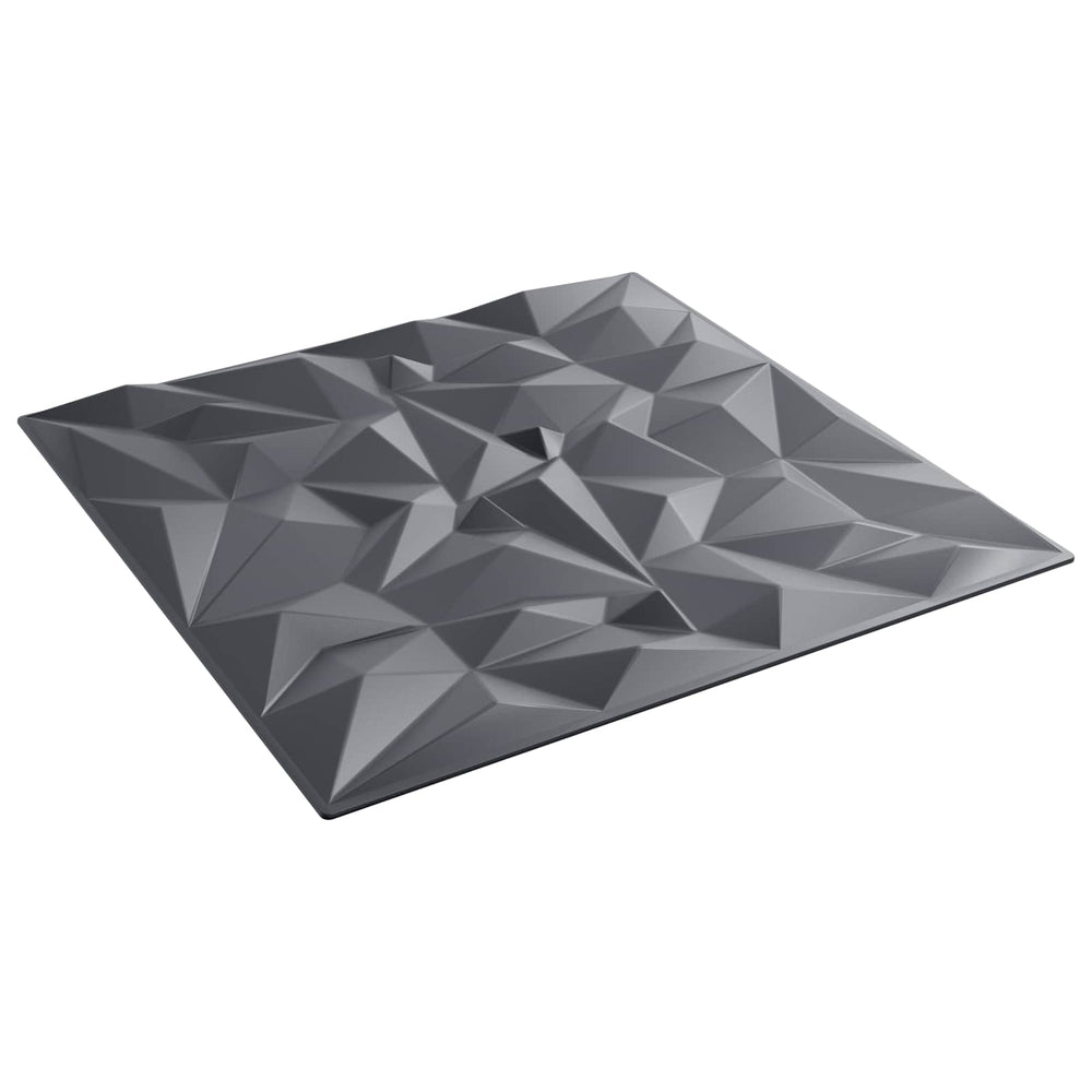 Wandpaneele Amethyst Grau 50x50cm, 24 Stk.