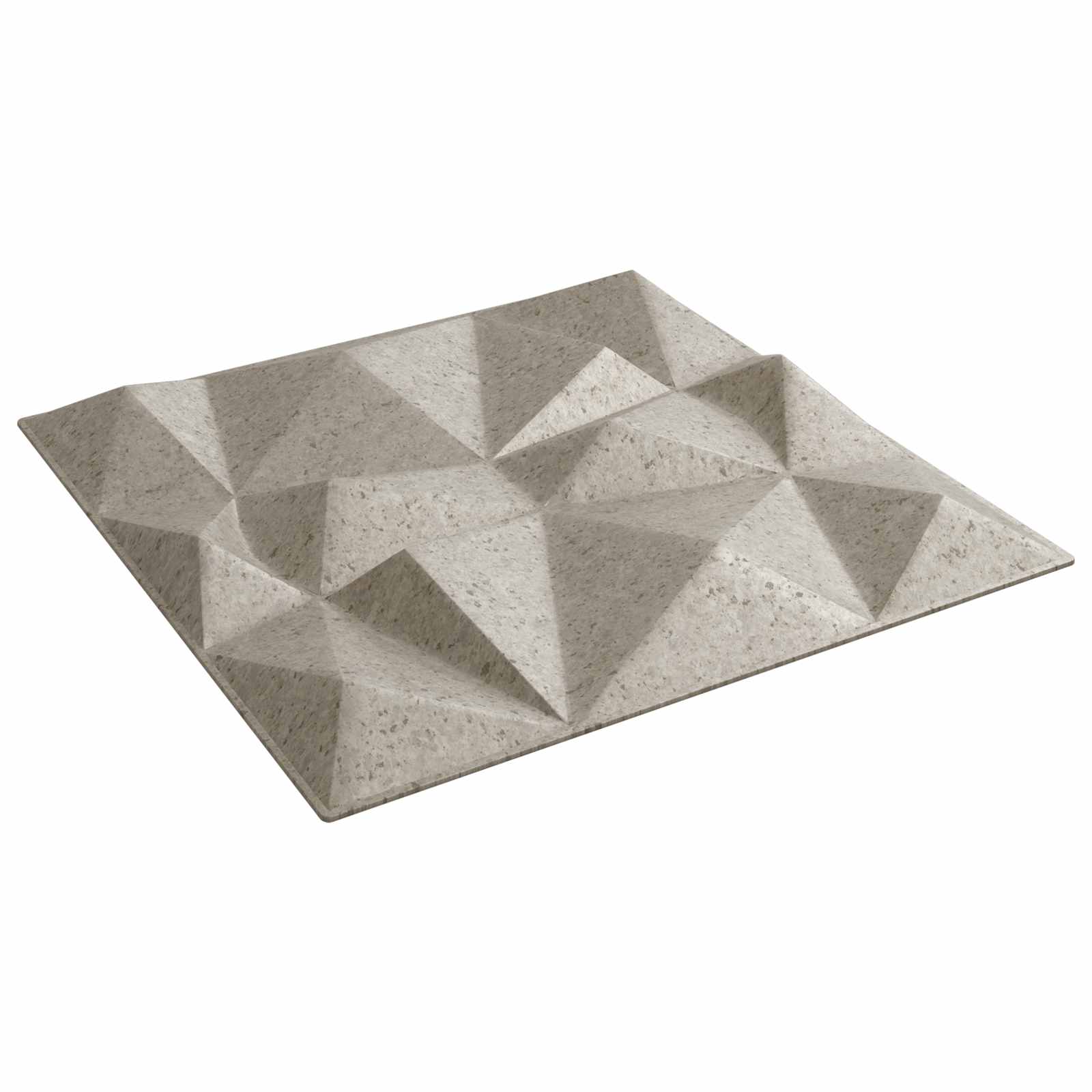 3D Wandpaneele Diamant Beton, 12 Stück