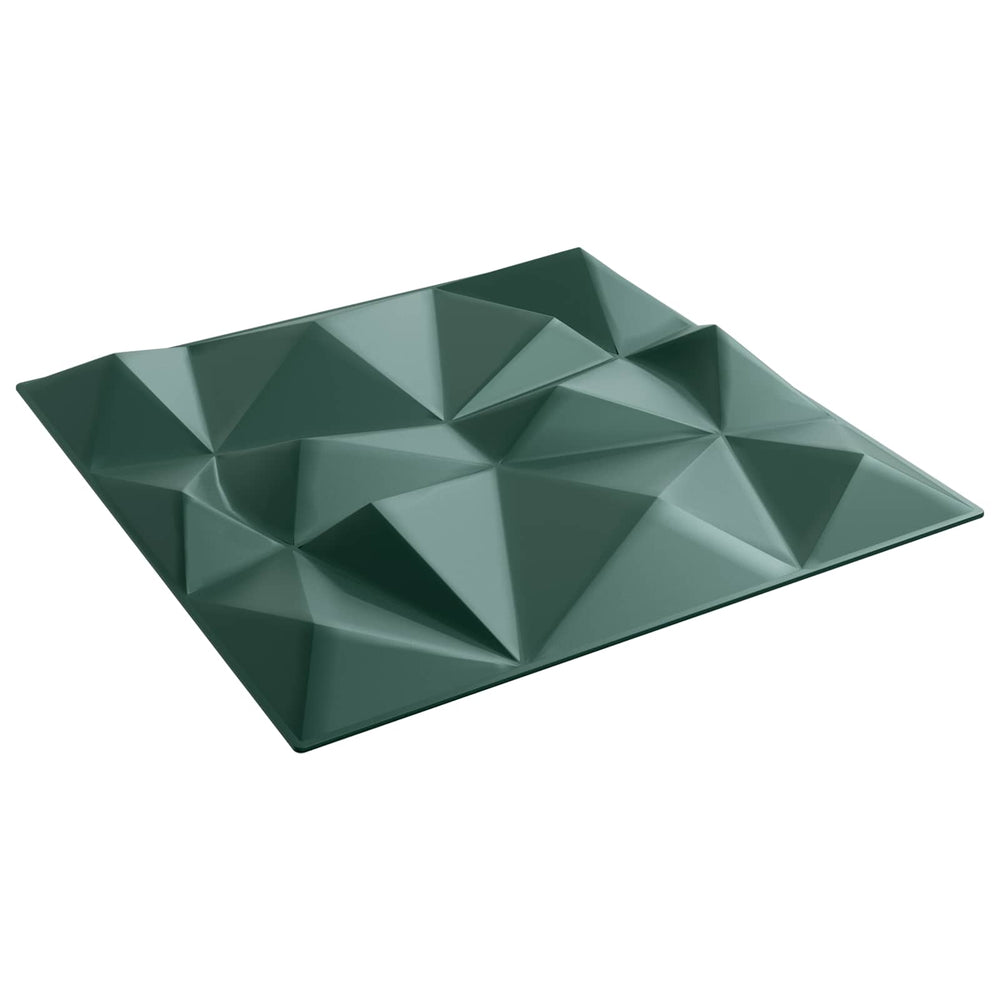 3D Wandpaneele Diamant Grün 50x50cm