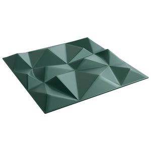 3D Wandpaneele Diamant Grün 50x50cm