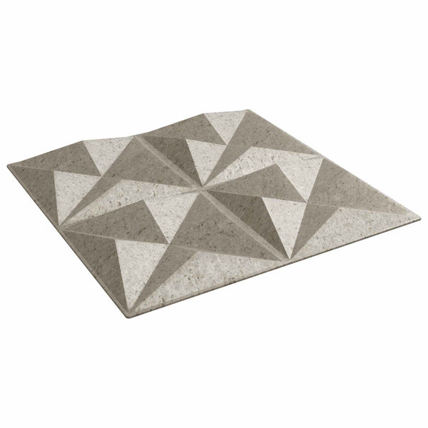 3D Wandpaneele Origami Beton, 12 Stk.