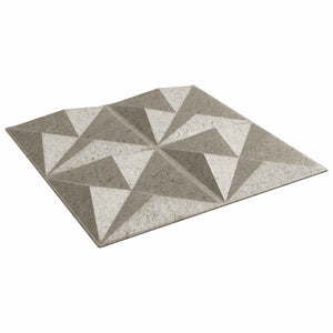 3D Wandpaneele Origami Beton, 24 Stück