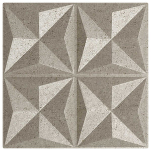 3D Wandpaneele Origami Beton, 24 Stück