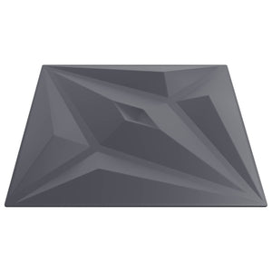 3D Wandpaneele Stern Grau 48 Stk