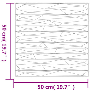 Wandpaneele Stein Beton Optik 50x50cm (12 Stk.)