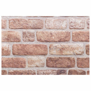Wandpaneele Braun Steinmuster 100x50cm (10 Stk.)