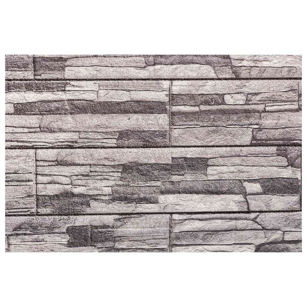 Wandpaneele 10er Set Dunkelgrau Hellgrau 100x50cm