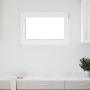 Kellerfenster PVC 90x70 cm Weiß