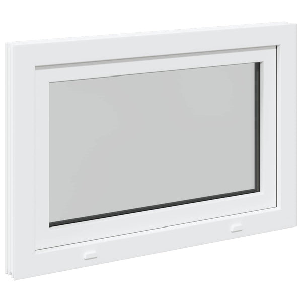 Kellerfenster PVC 90x70 cm Weiß